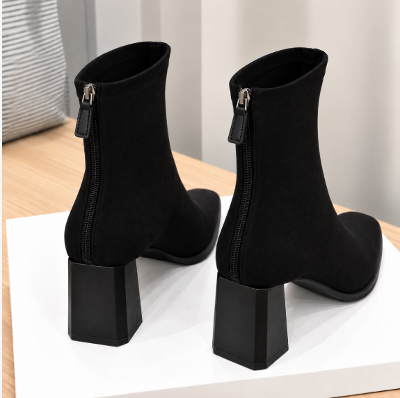 Madeleine™ | Botines de Ante Elegance