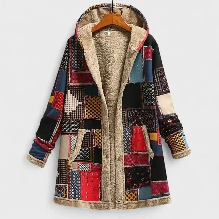 Claudia | Chaqueta Botánica con Capucha
