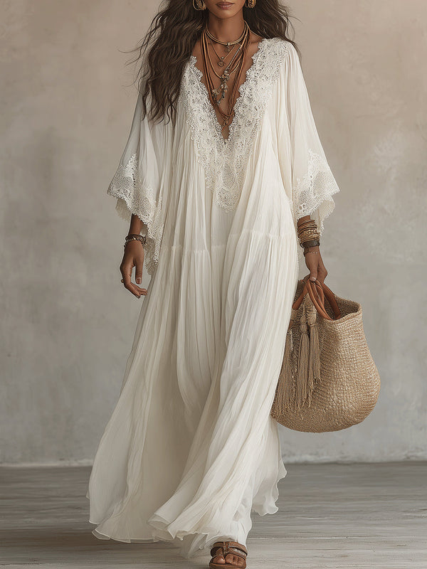 SAMARA | VESTIDO LARGO DE GASA