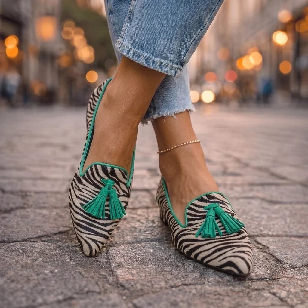 Livia Bailarinas de Punta Naranja y Leopardo