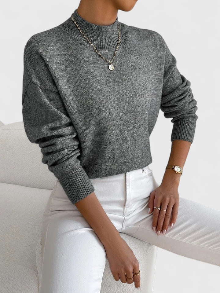 Camilla | Elegante Suéter de Cuello Alto