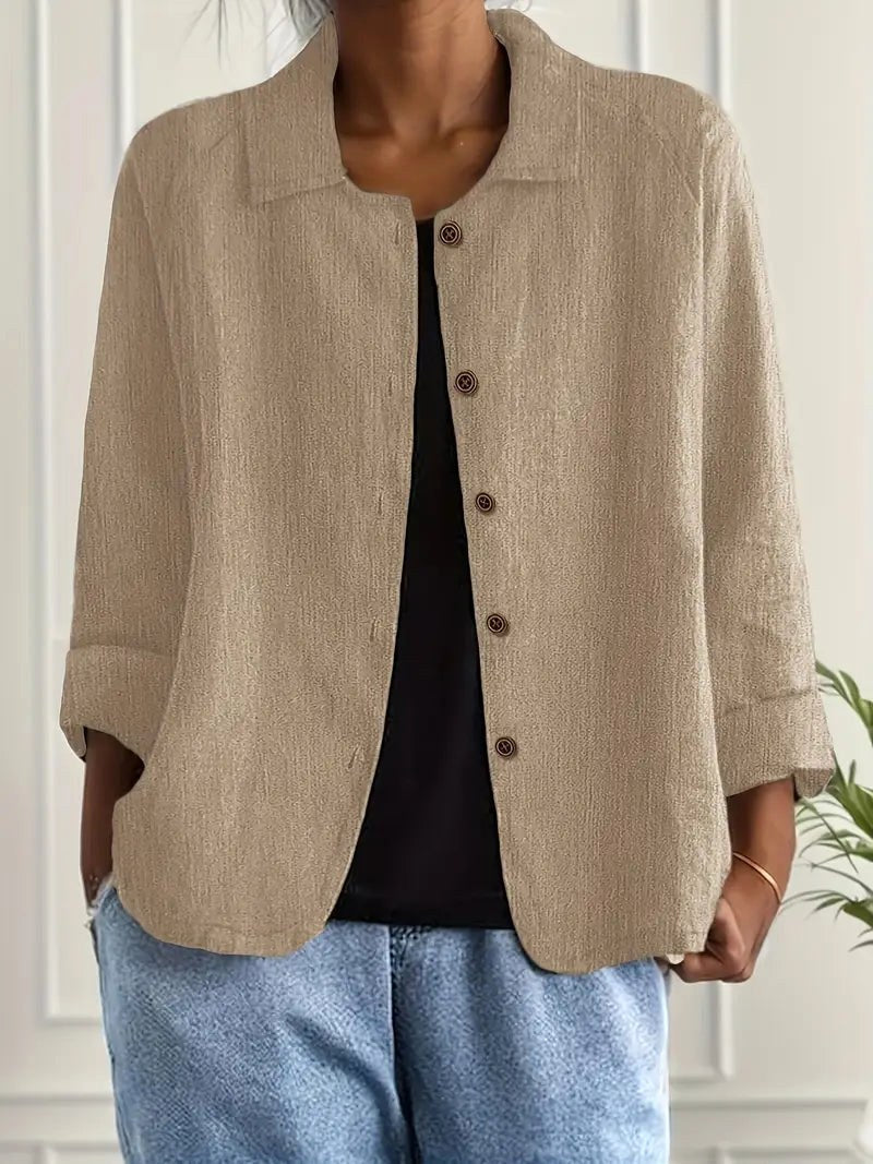 Wilma | Chaqueta Casual con Botones Frontales