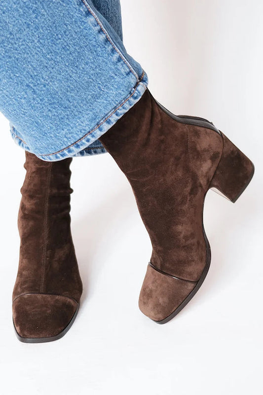 Margaux™ | BOTINES DE ANTE ELEGANTES