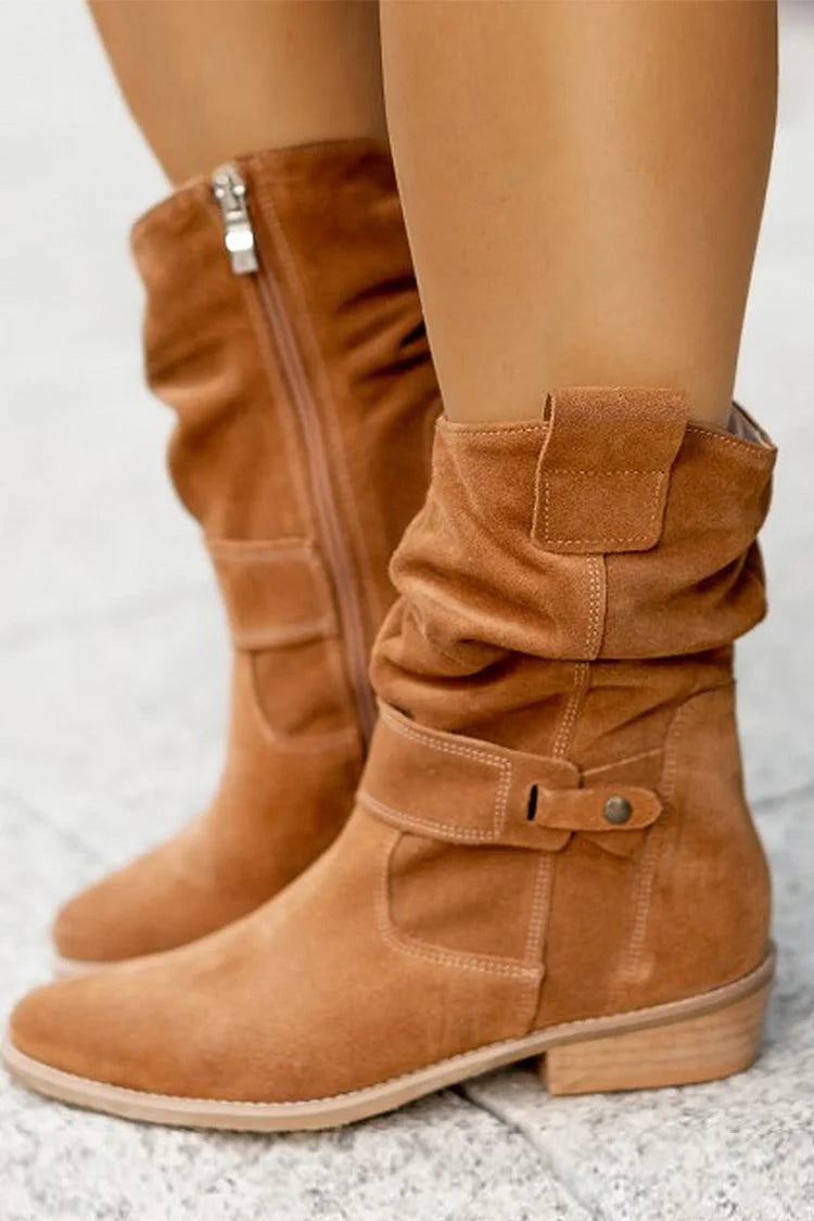 Clémence™ | BOTINES DE ANTE ELEGANTES