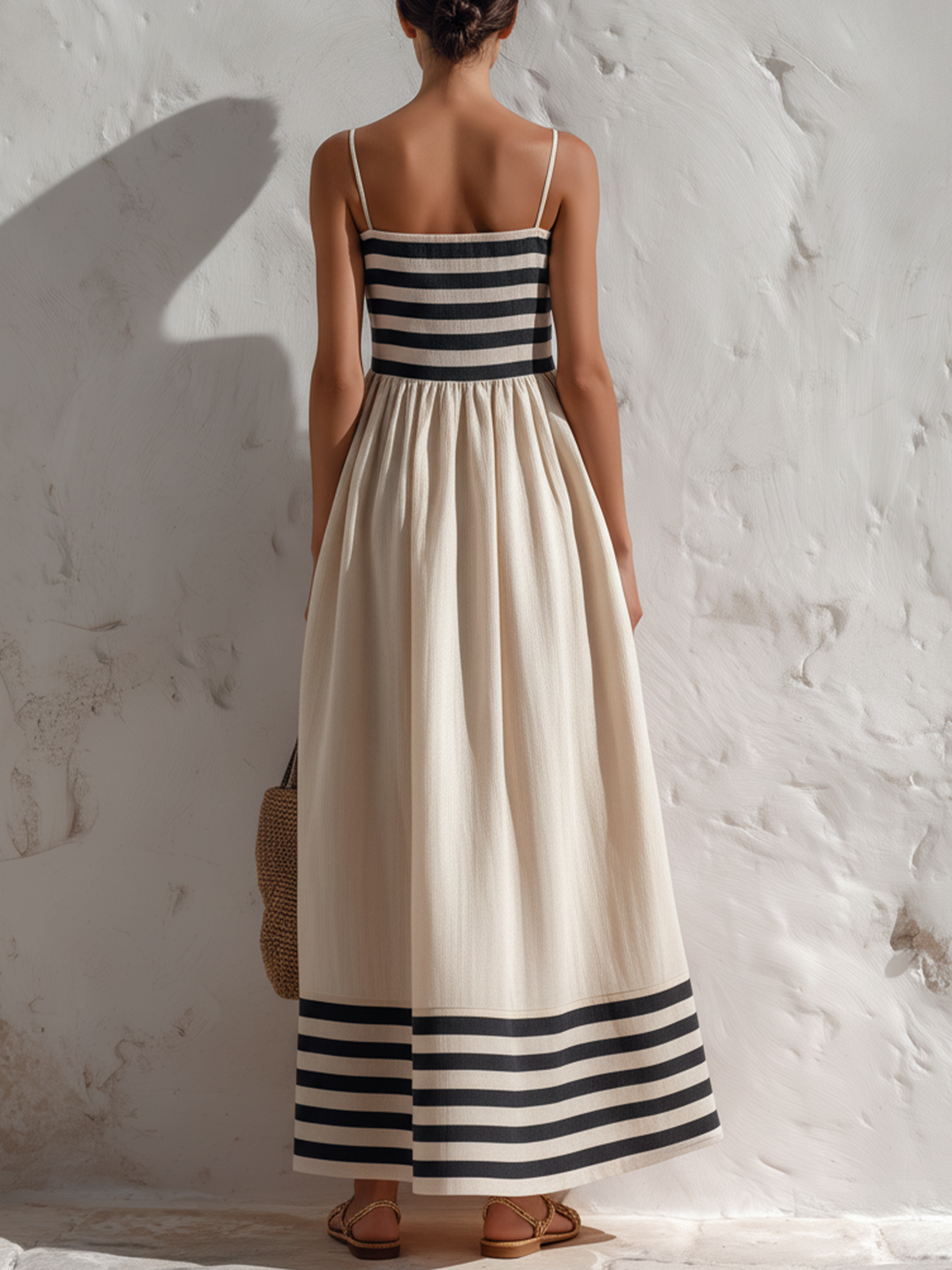 CATALINA | VESTIDO CON ESTAMPADO DE RAYAS