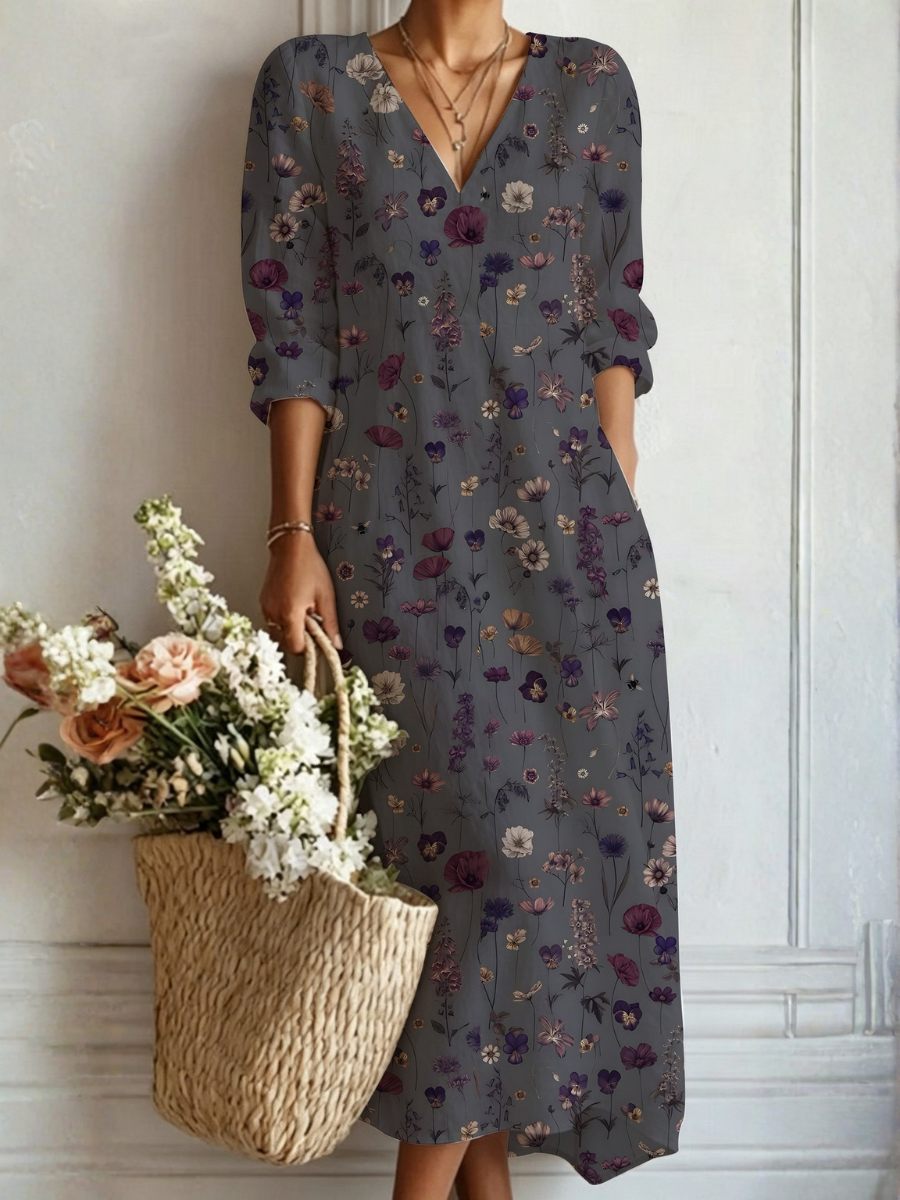 LUNARI™ | VESTIDO LARGO BOHEMIO