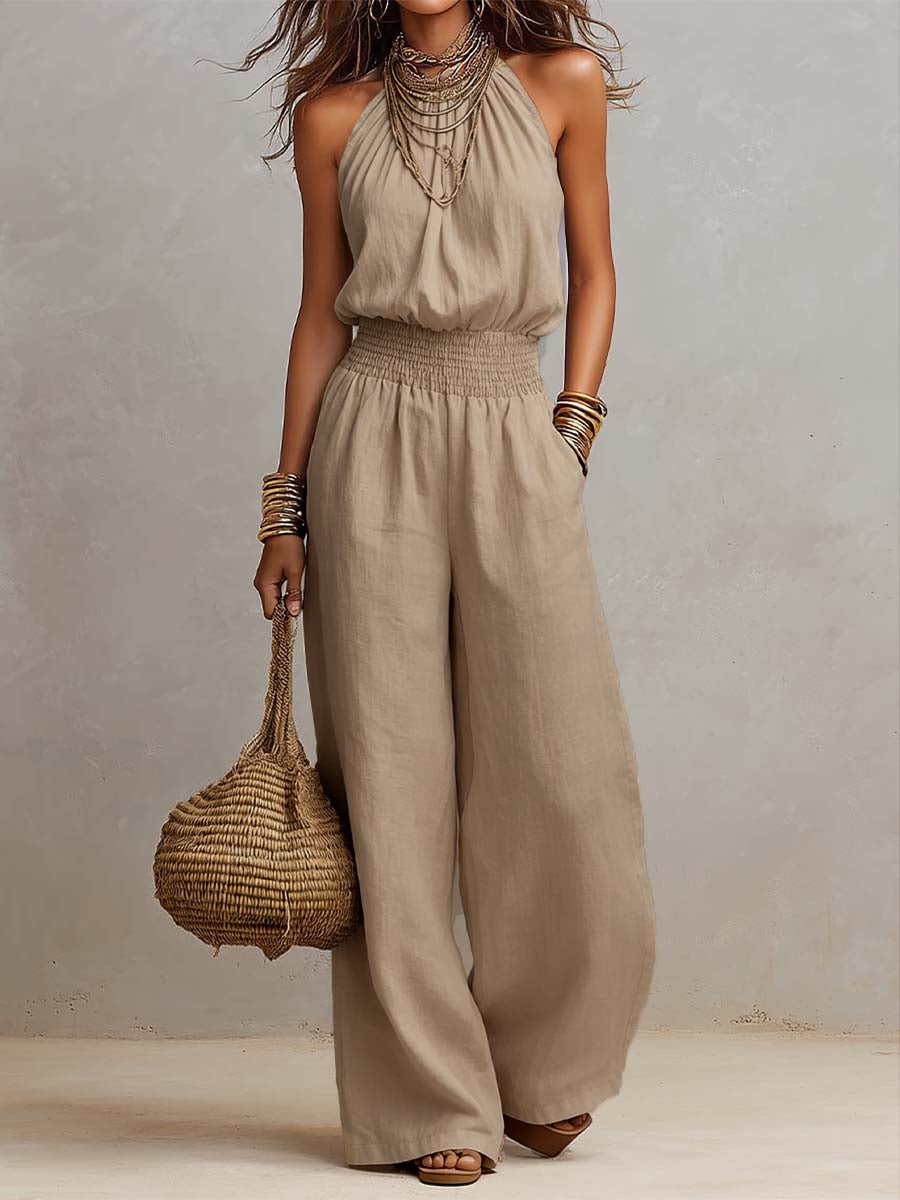YAMILA | MONO CON CUELLO HALTER