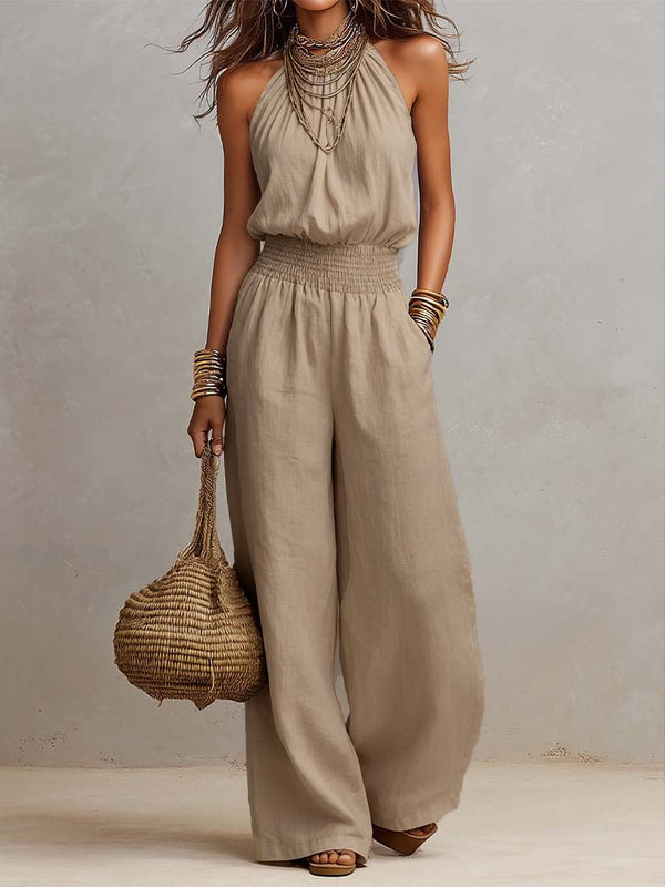 YAMILA | MONO CON CUELLO HALTER