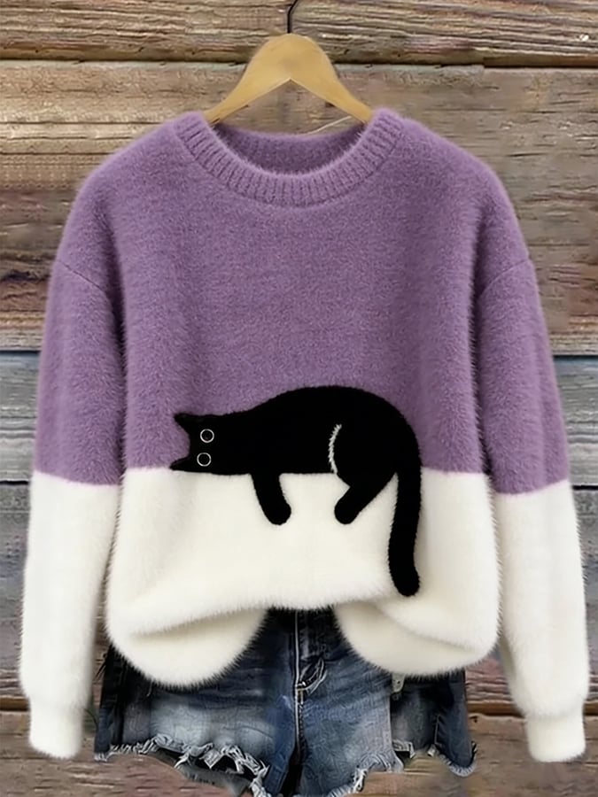 Lottie | Suéter de Punto Oversize Cómodo