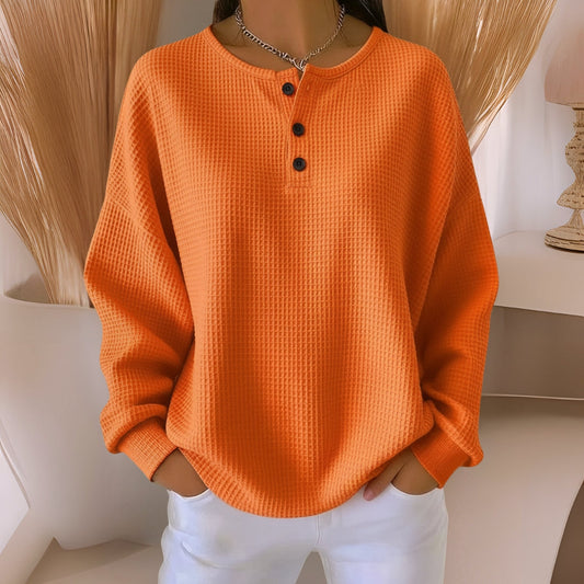Bernadette | Camiseta de Cuello Botón Casual