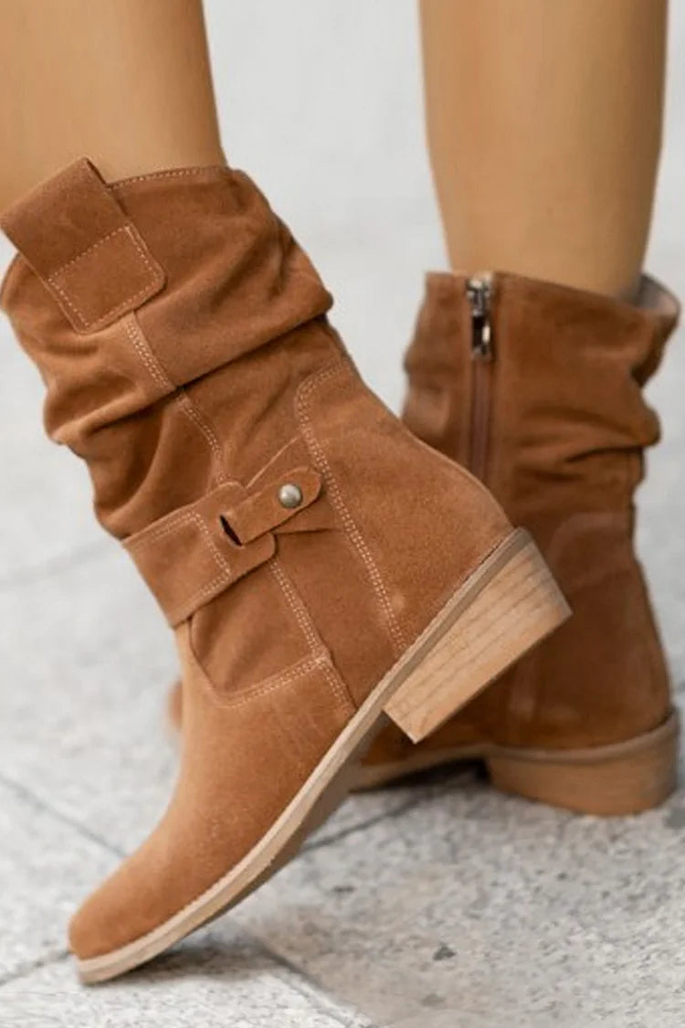 Clémence™ | BOTINES DE ANTE ELEGANTES