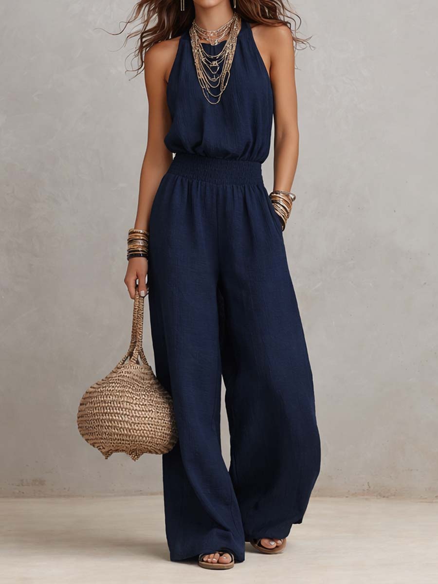 YAMILA | MONO CON CUELLO HALTER