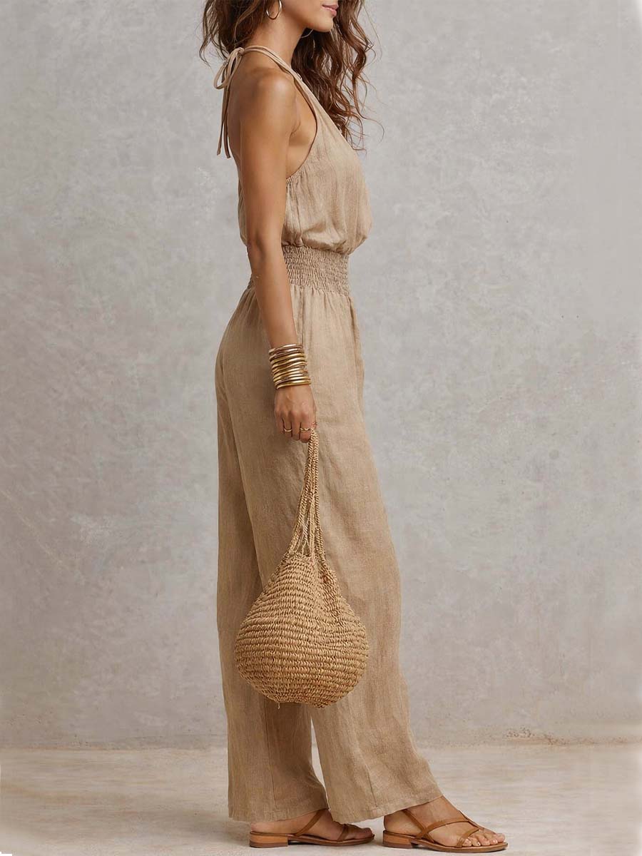 YAMILA | MONO CON CUELLO HALTER