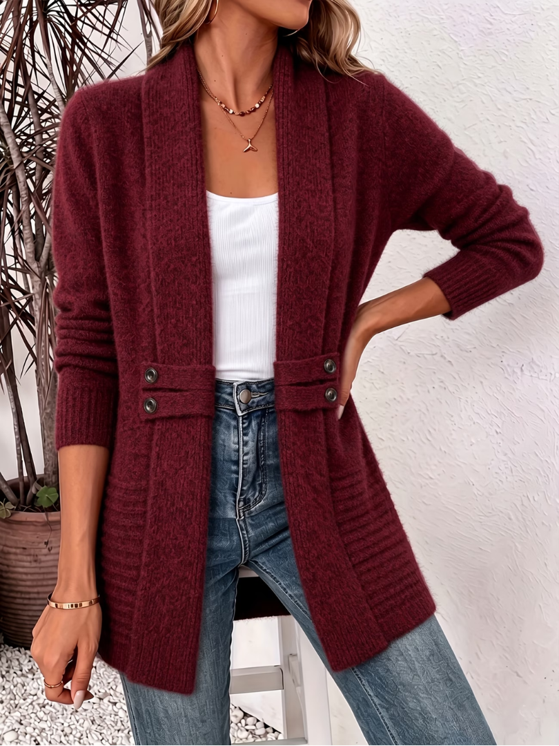 Aurelia | Cárdigan Abierto Casual