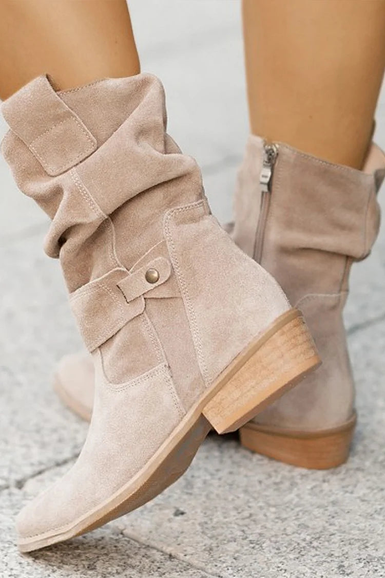 Clémence™ | BOTINES DE ANTE ELEGANTES