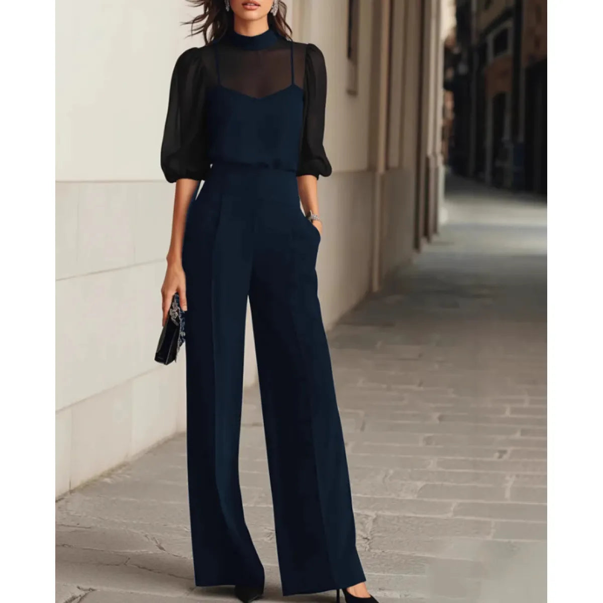 Nadie™ | Elegante Conjunto de Tres Piezas