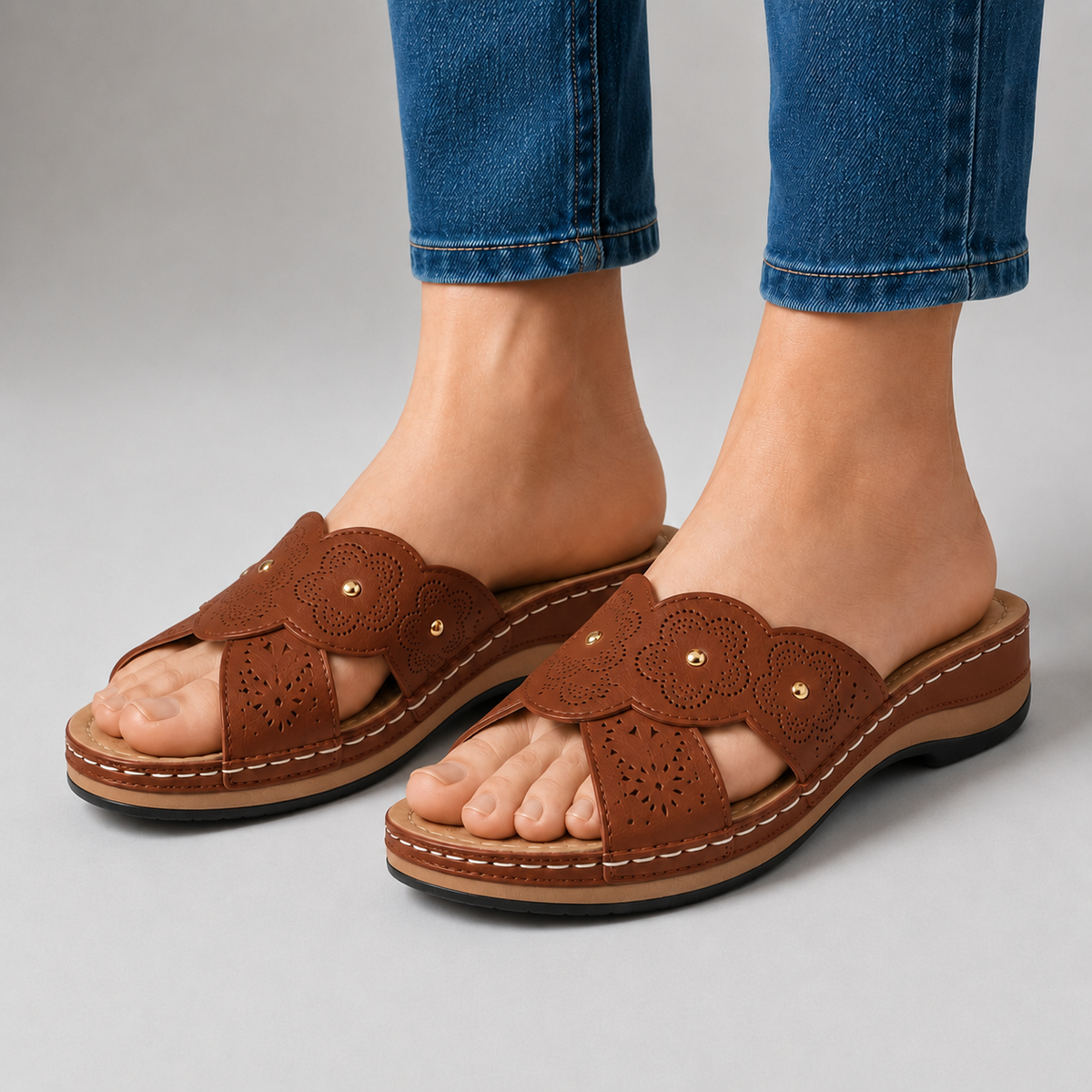 GINEVRA - SANDALIA CÓMODA MUJER