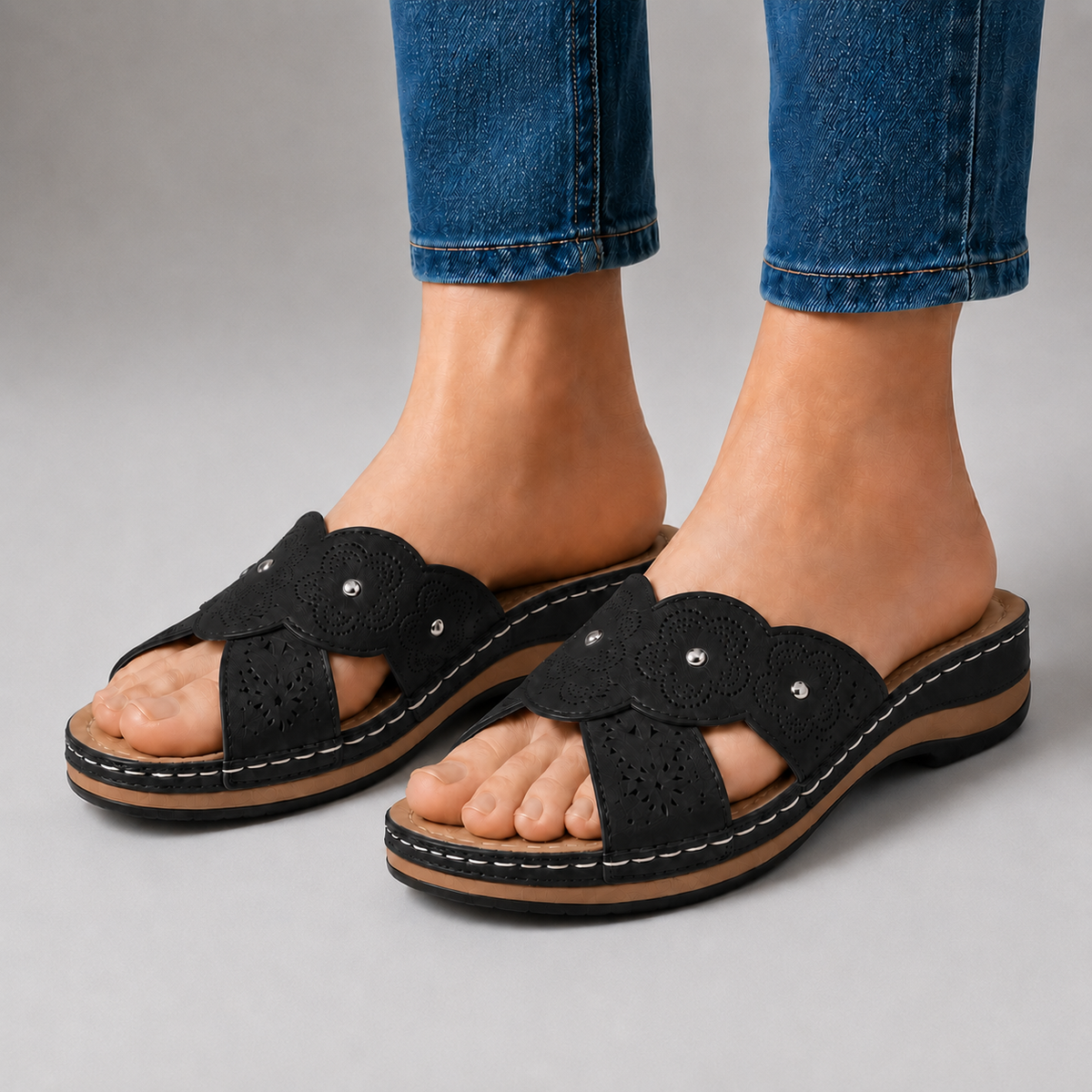 GINEVRA - SANDALIA CÓMODA MUJER