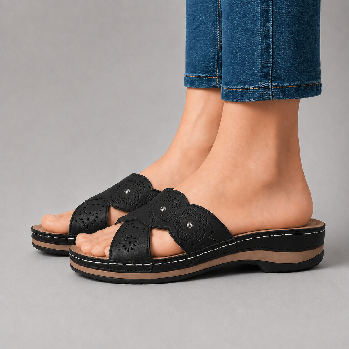 GINEVRA - SANDALIA CÓMODA MUJER
