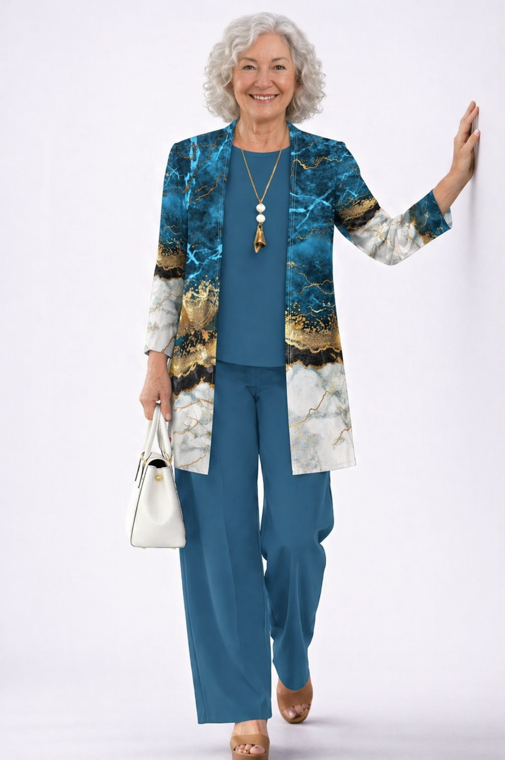 Sheryl | Conjunto Clásico de Tres Piezas con Elegancia