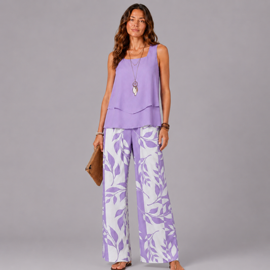 LAURA | CONJUNTO FLOR DE LAVANDA