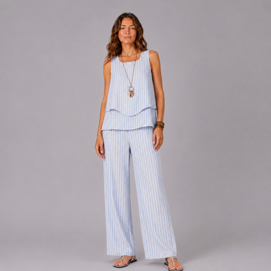 MARIVEL | CONJUNTO RAYAS COSTERAS