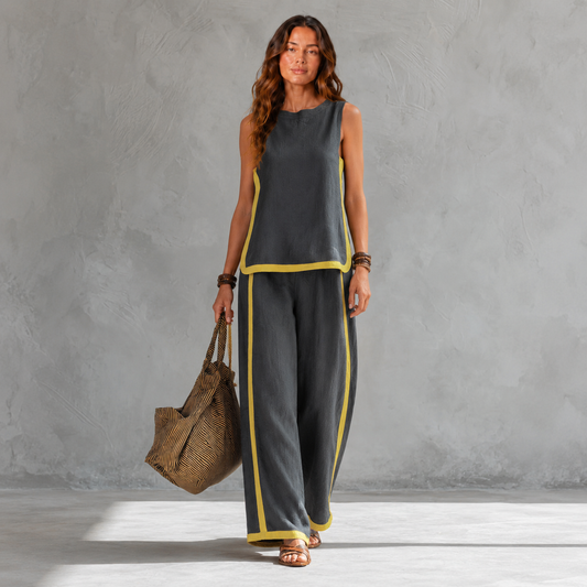LEILA | CONJUNTO ELEGANTE DE DOS PIEZAS