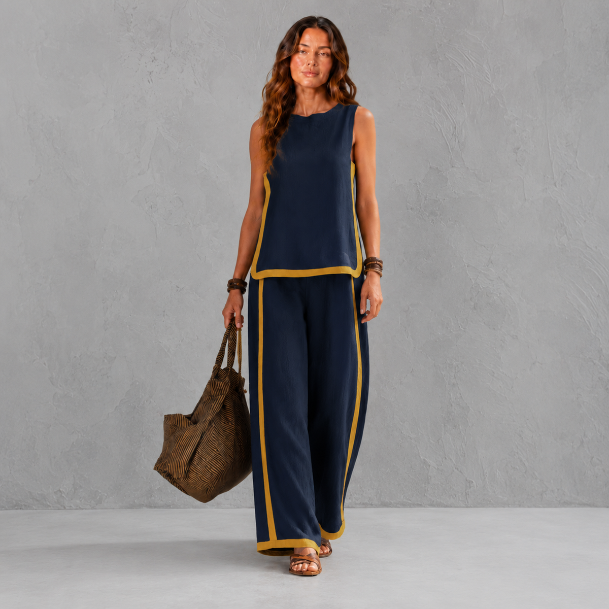 LEILA | CONJUNTO ELEGANTE DE DOS PIEZAS