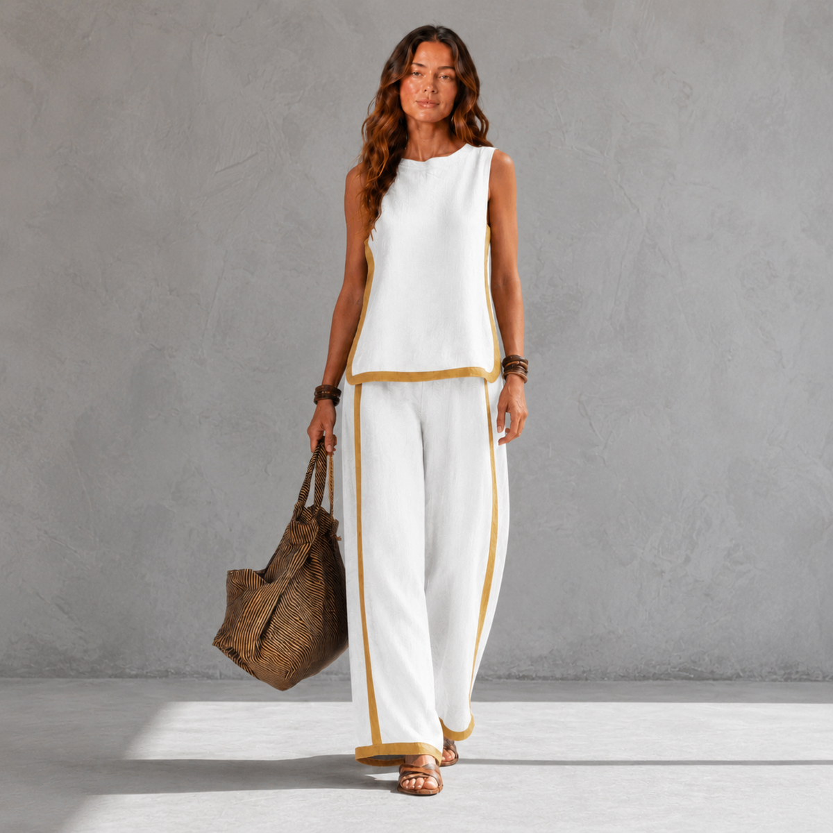 LEILA | CONJUNTO ELEGANTE DE DOS PIEZAS
