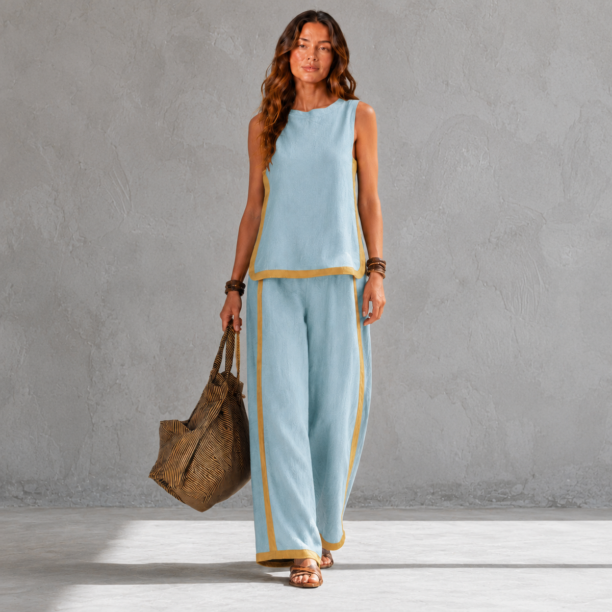 LEILA | CONJUNTO ELEGANTE DE DOS PIEZAS