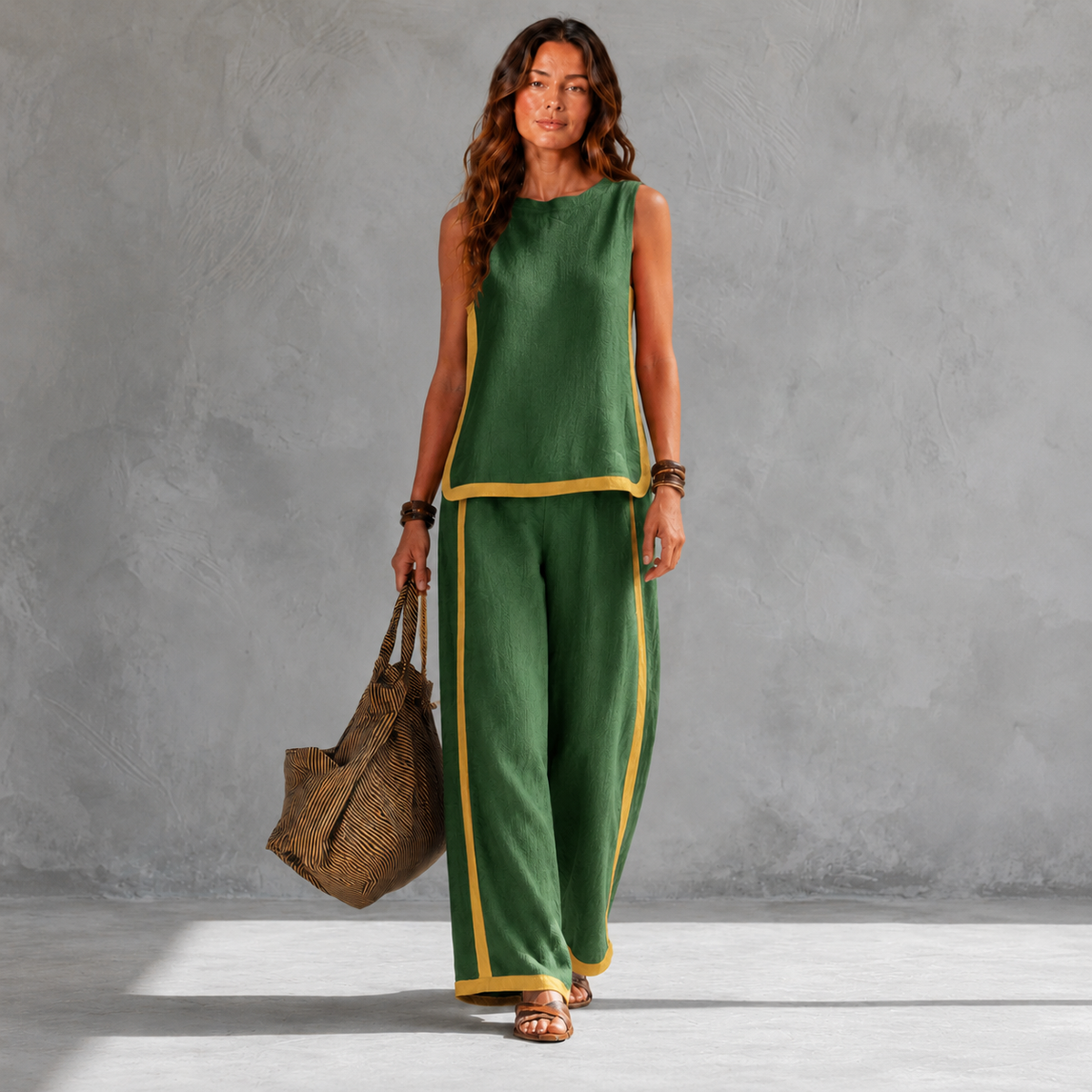 LEILA | CONJUNTO ELEGANTE DE DOS PIEZAS