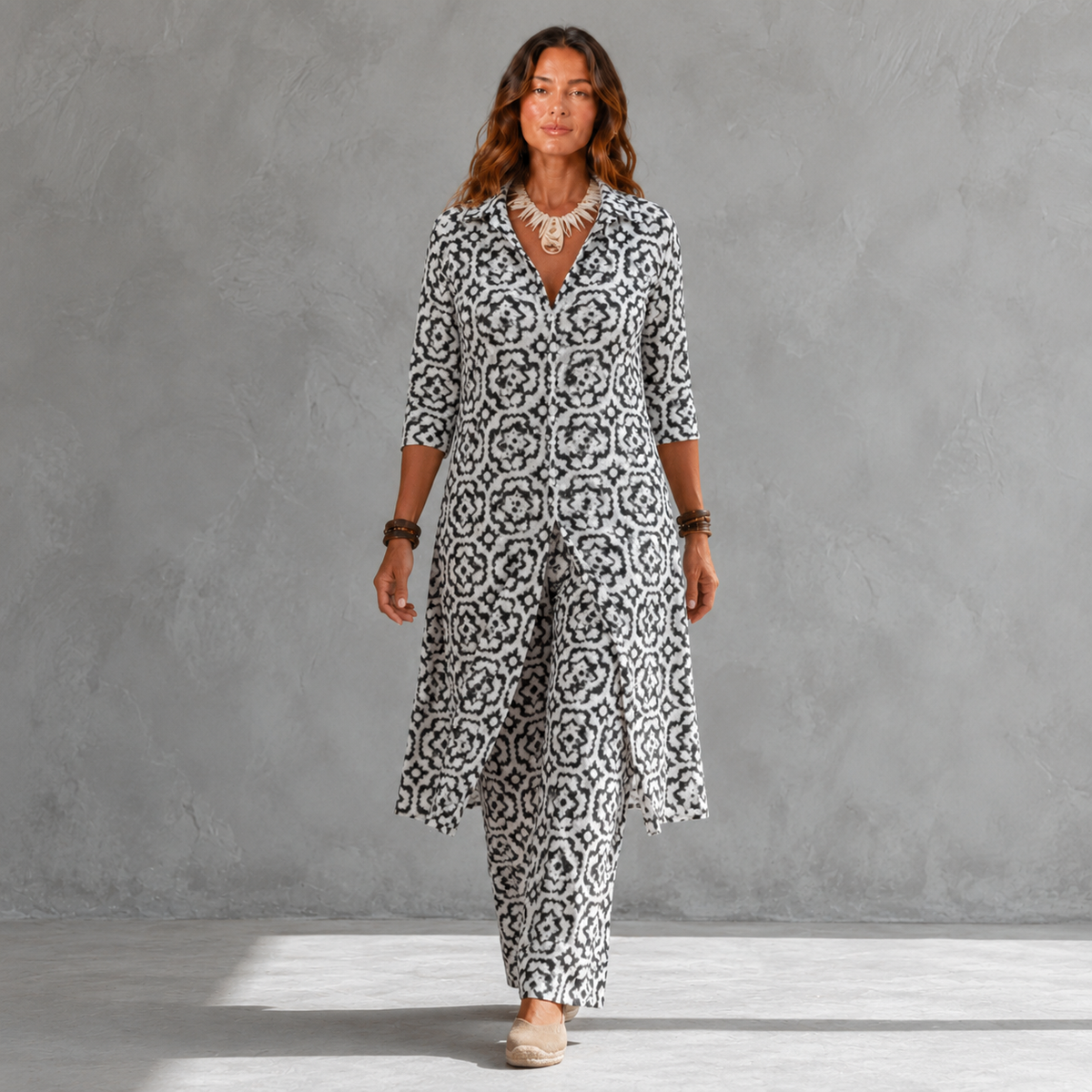 SARA™ | CONJUNTO COMPLETO CON CIERRE DE BOTONES