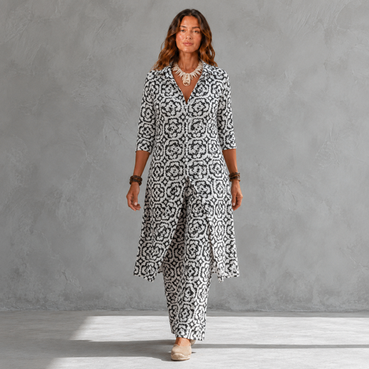 SARA™ | CONJUNTO COMPLETO CON CIERRE DE BOTONES