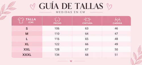 Tabla de tallas