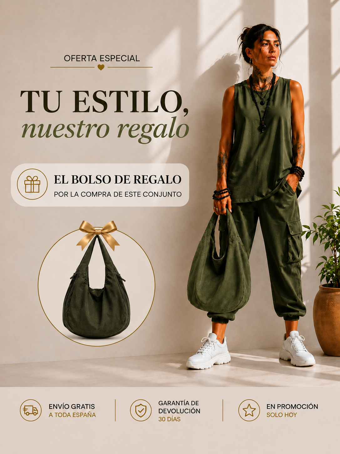 Maria | Conjunto casual de confort urbano
