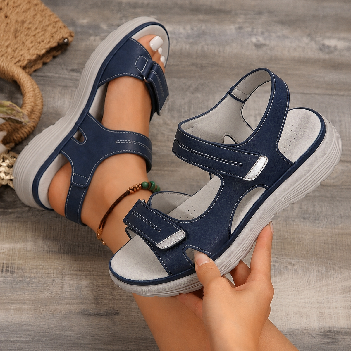 SHOPIE | SANDALIAS CONFORT AJUSTABLES