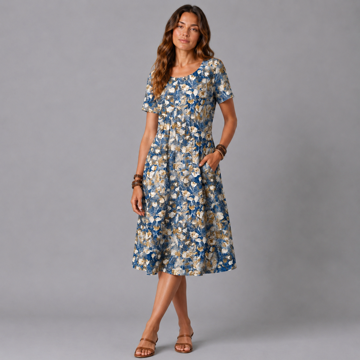 DAFNE™ | VESTIDO DE ESTAMPADO FLORAL