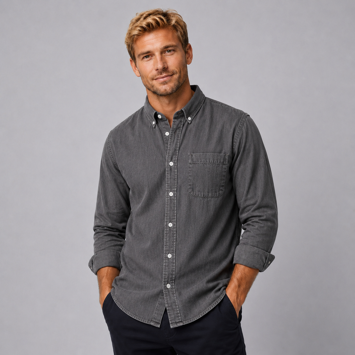 BRUNO | CAMISA CASUAL-CHIC