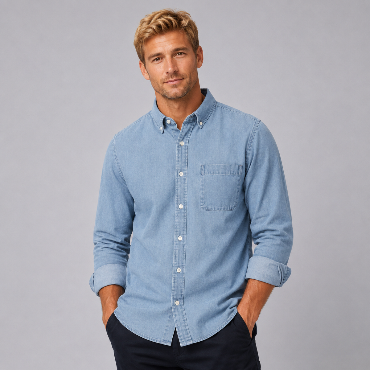 BRUNO | CAMISA CASUAL-CHIC