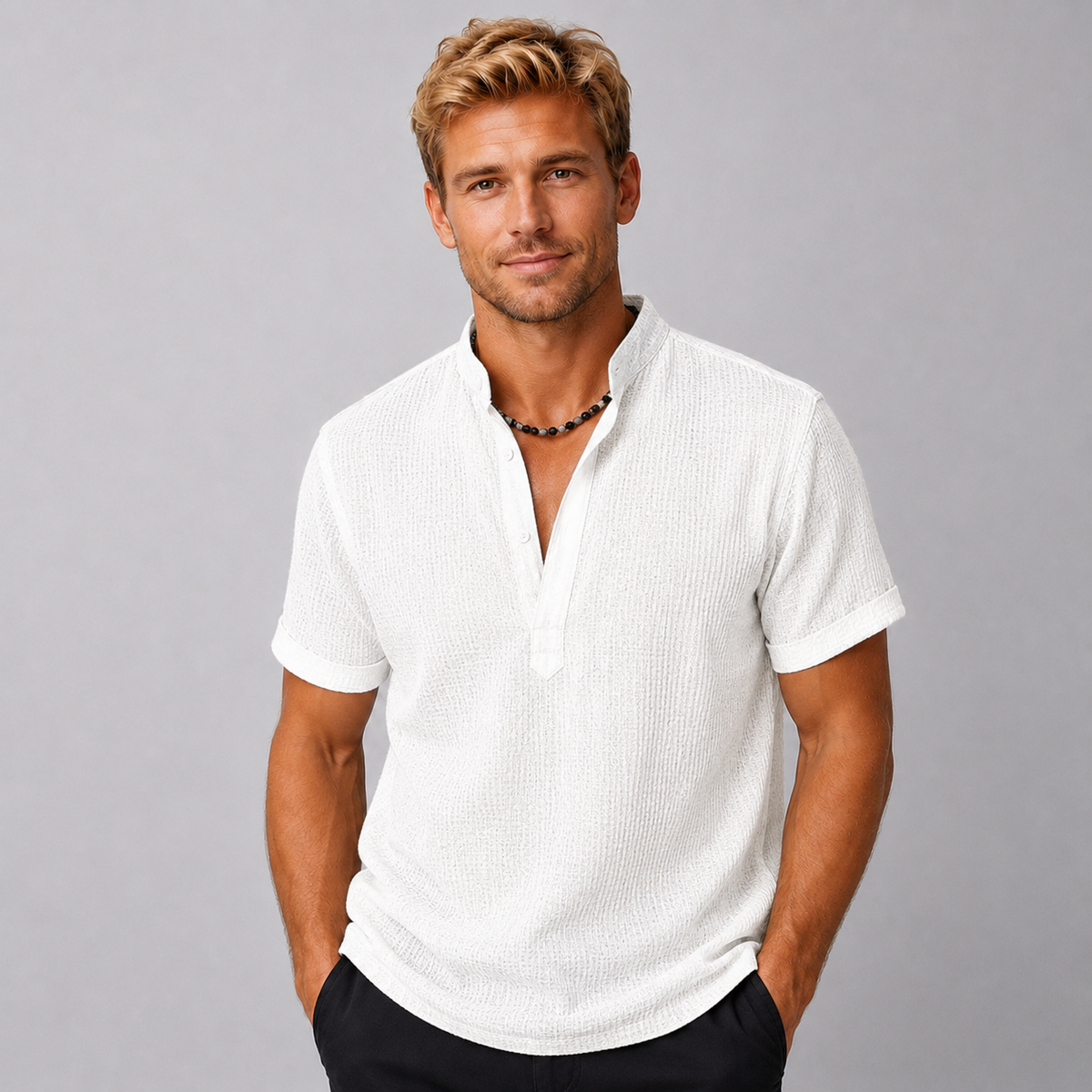 AURA | POLO INFORMAL ELEGANTE PARA HOMBRE