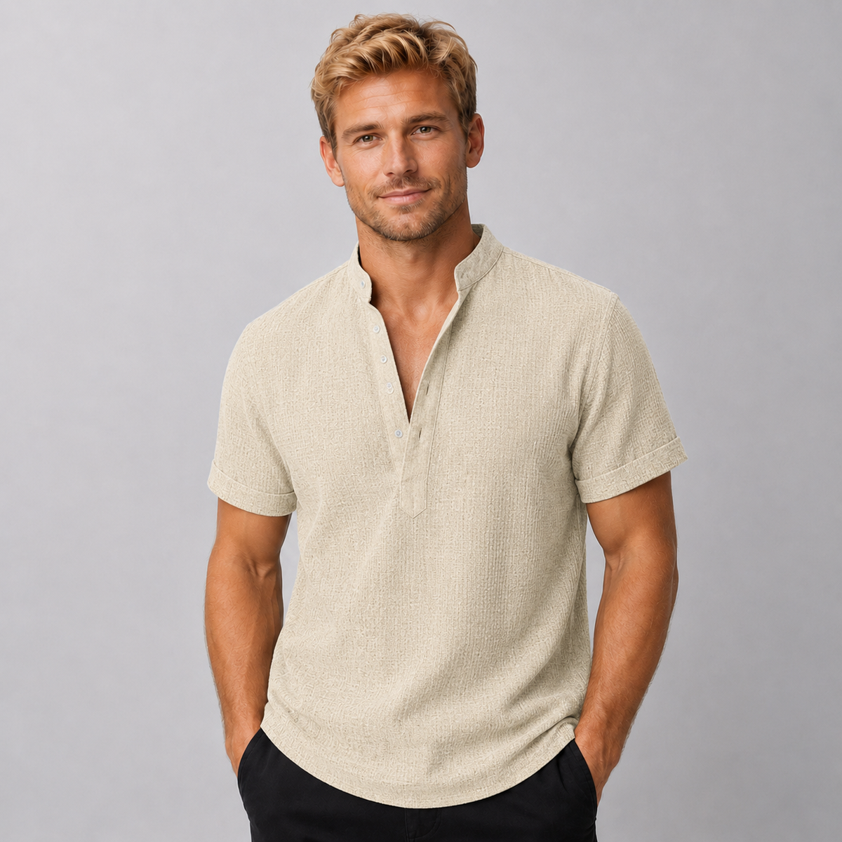 AURA | POLO INFORMAL ELEGANTE PARA HOMBRE