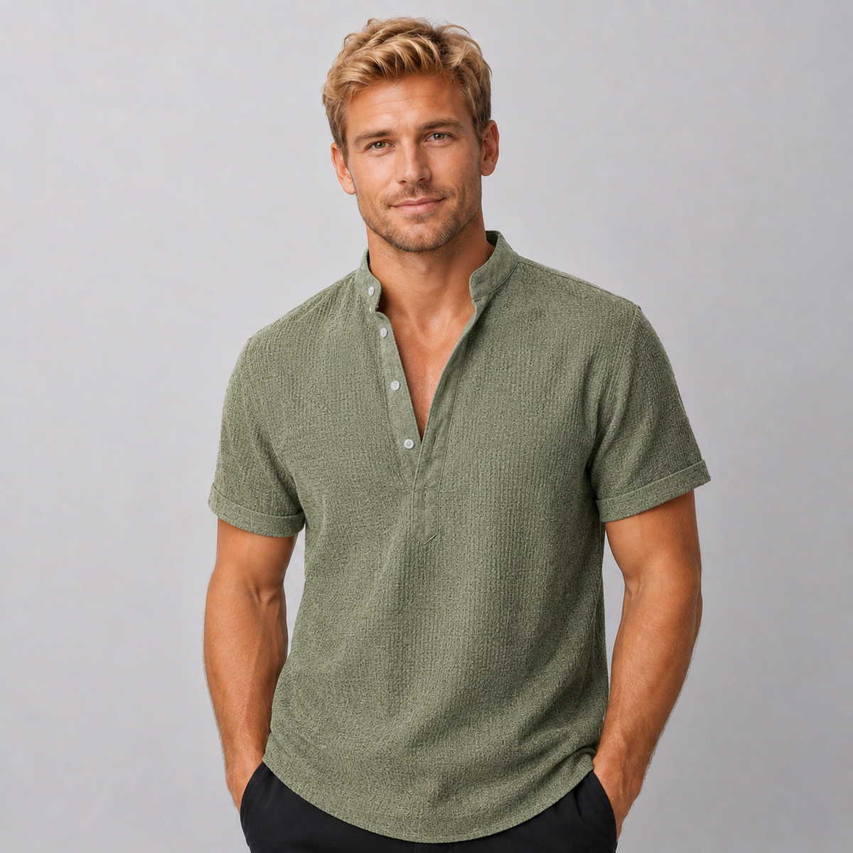 AURA | POLO INFORMAL ELEGANTE PARA HOMBRE