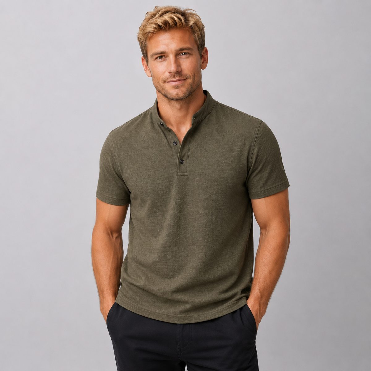 DRAKE | POLO ELEGANTE PARA HOMBRE