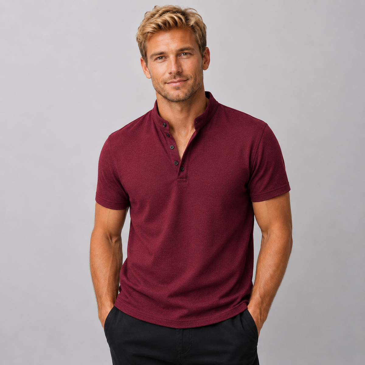 DRAKE | POLO ELEGANTE PARA HOMBRE