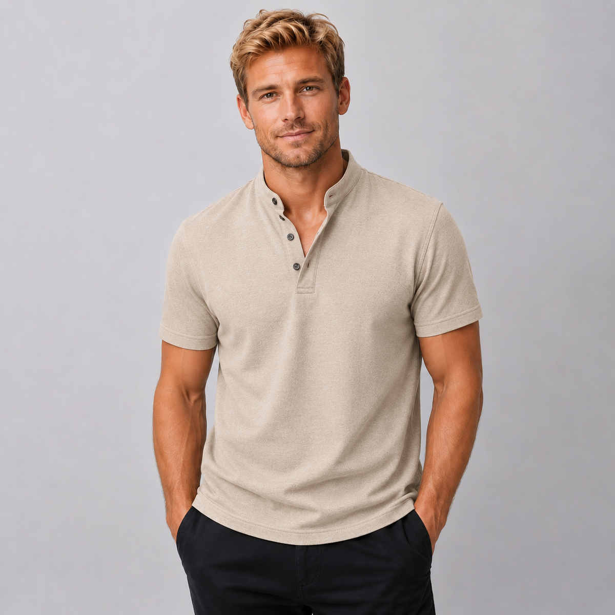 DRAKE | POLO ELEGANTE PARA HOMBRE