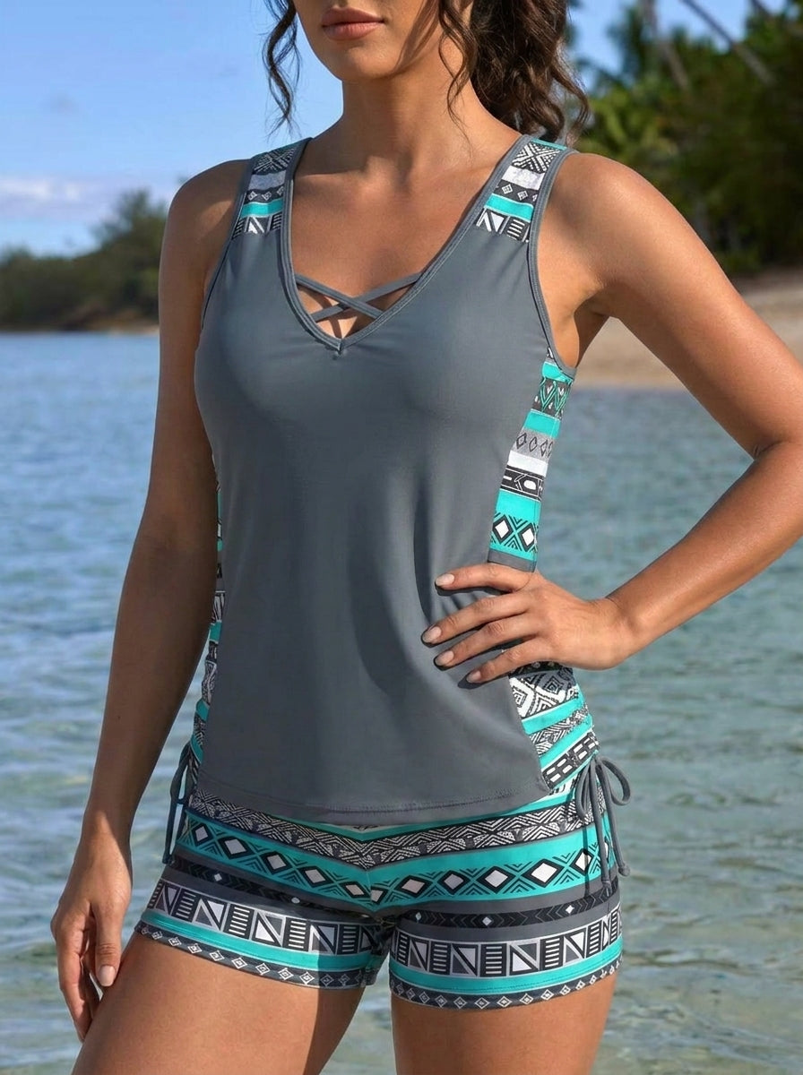 DANIELA | TRANKINI FLUIDO ESTILIZADOR