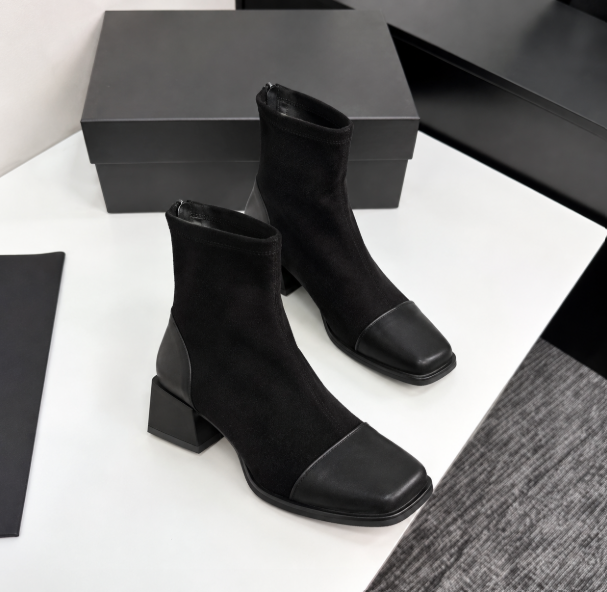 Solène™ | Botines de ante Elegantes
