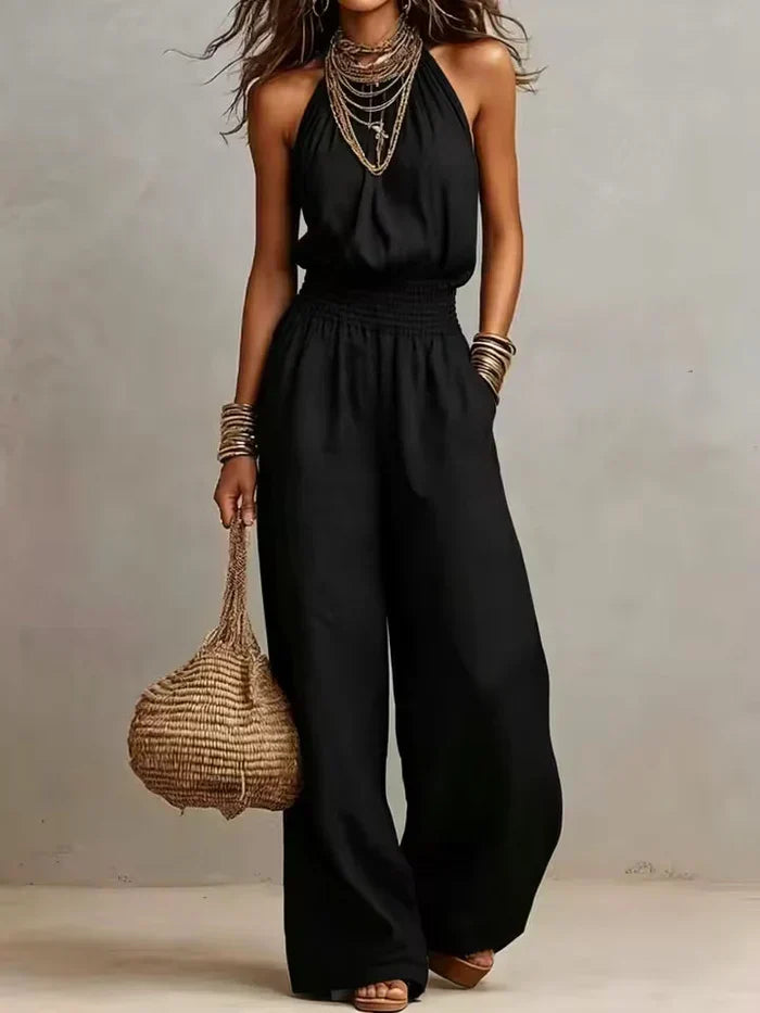 YAMILA | MONO CON CUELLO HALTER