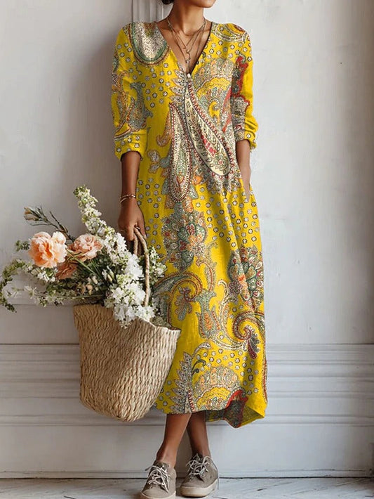 LIRIA™ | VESTIDO LARGO BOHEMIO