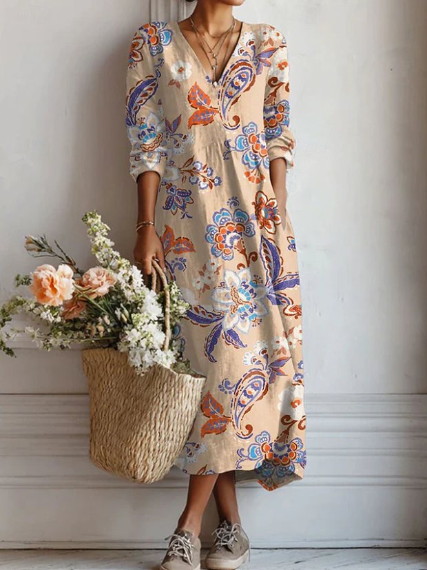DAMIANA™ | VESTIDO LARGO BOHEMIO